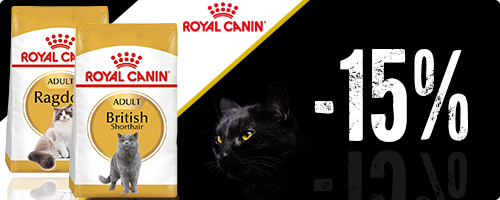 Sconto del 15% sul cibo per gatto Royal Canin Razze